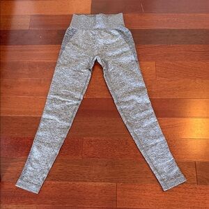 Gymshark Heather Grey High-Waist Leggings